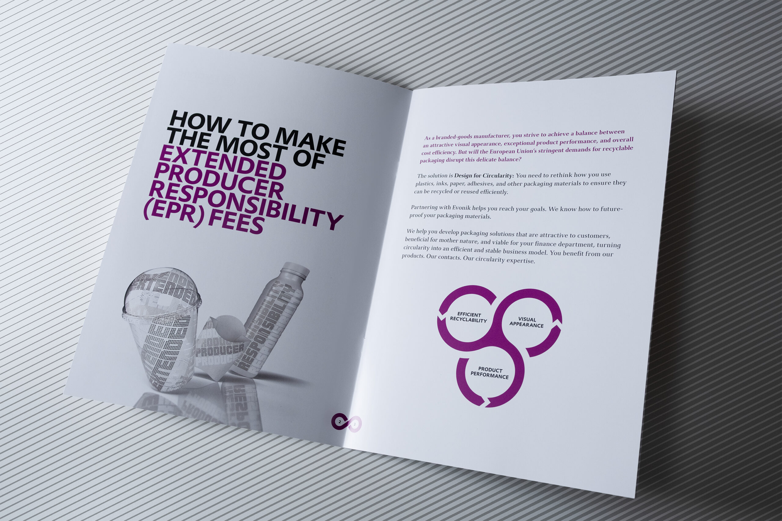 Broschüre „Partner for Circular Packaging“, Innenseiten