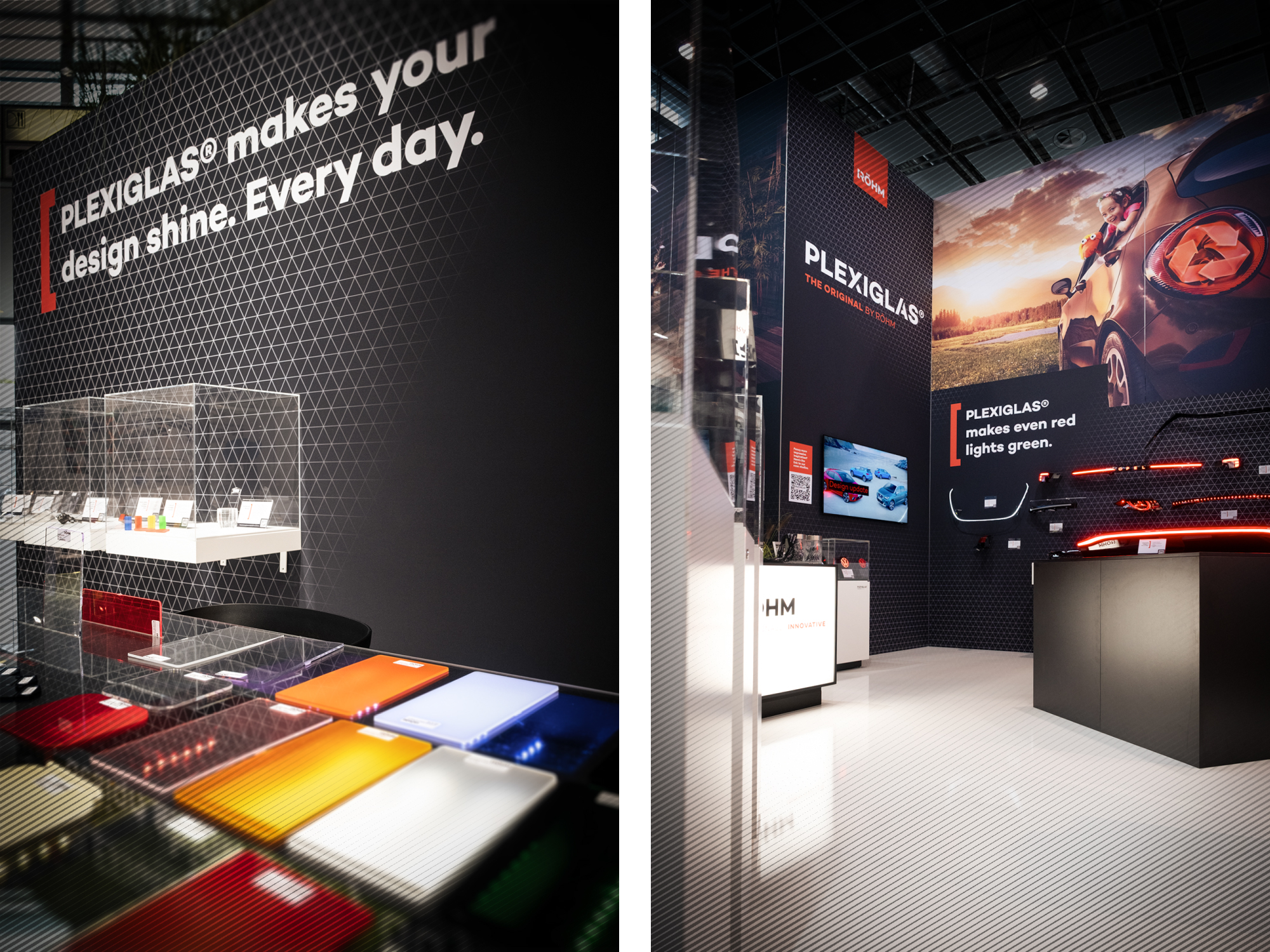 Messestand von PLEXIGLAS® auf der K2025