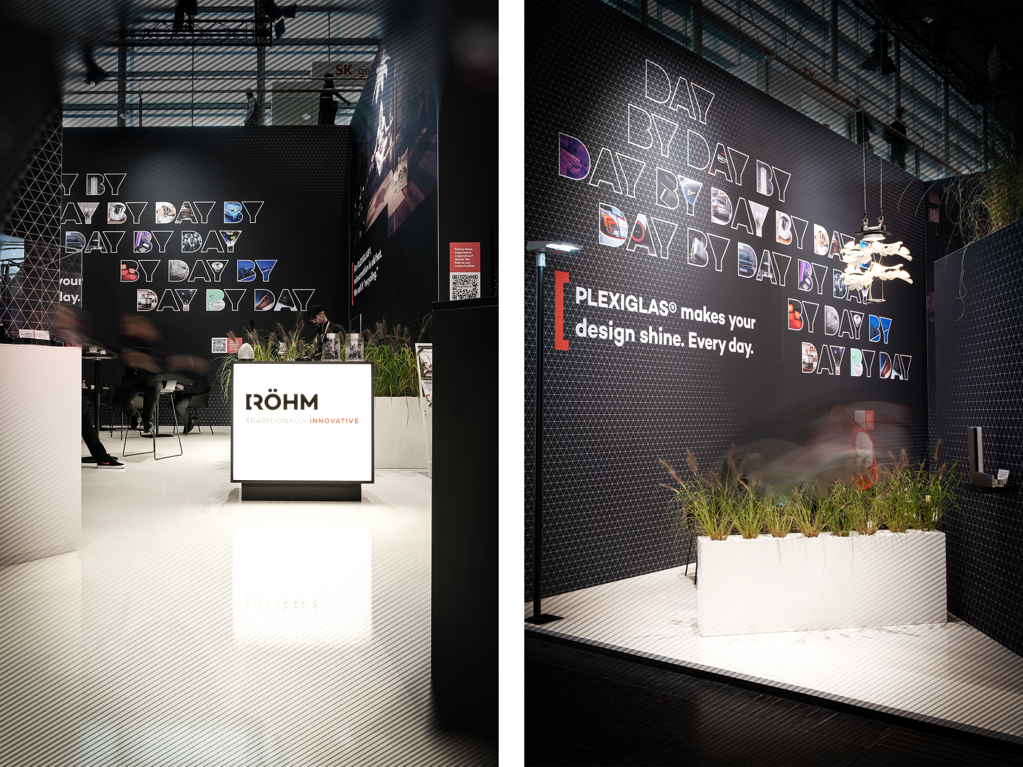Messestand von PLEXIGLAS® auf der K2025
